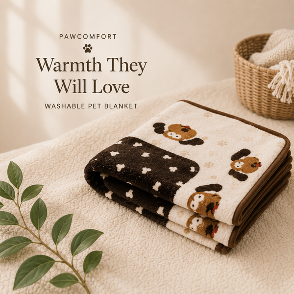Smartpetlove Blanket for Pets - Warm & Cozy Dog Blanket for Small Dogs - Machine Washable Dog Blanket